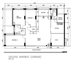 Blk 135 Pasir Ris Street 11 (Pasir Ris), HDB Executive #591611301